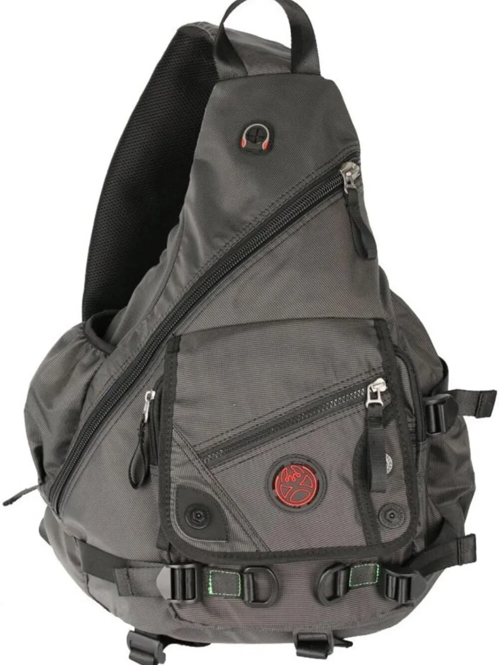 Large Sling Bag for Laptops - Stylish Crossbody Messenger Backpack for Travel